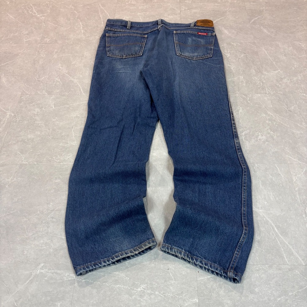 Dickies Relaxed Fit Straight Leg Jeans Mens 38x34 Medium Wash Denim C993RNB